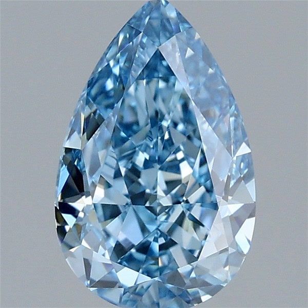 1.43 CT Fancy Vivid Blue PEAR