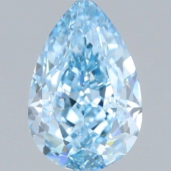 1.18 CT Fancy Vivid Blue PEAR