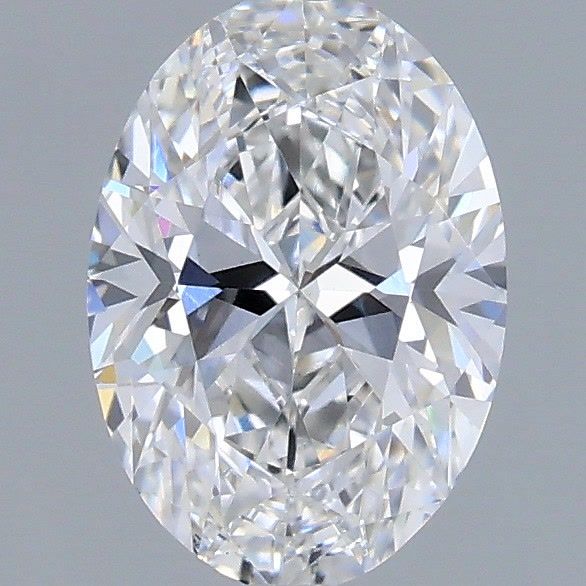 0.75 ct. oval Lab Grown Diamond front image