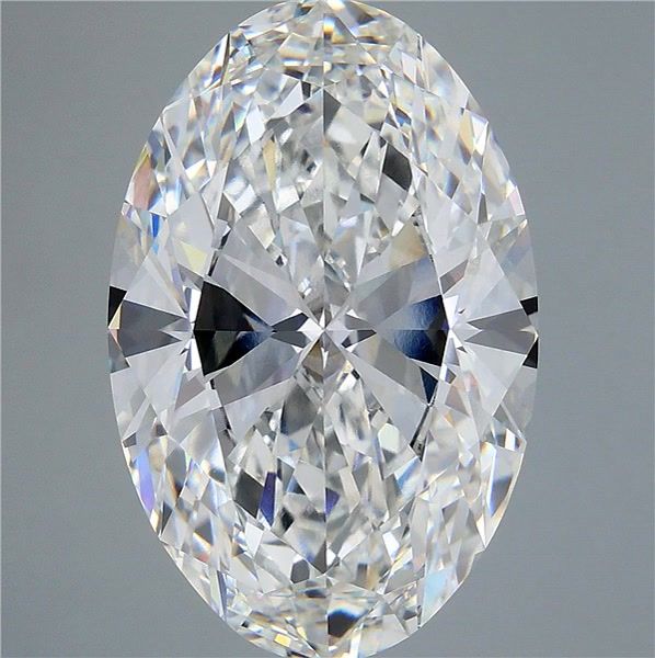 14.04 ct. oval Lab Grown Diamond front image