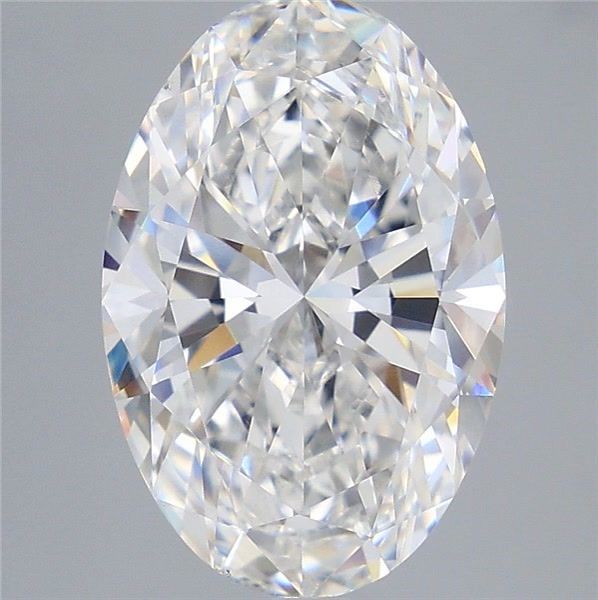 4.50 ct. oval Lab Grown Diamond front image