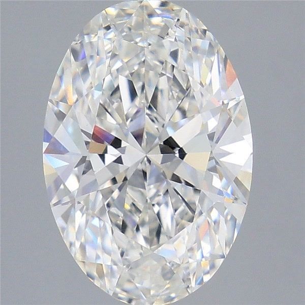 4.05 ct. oval Lab Grown Diamond front image