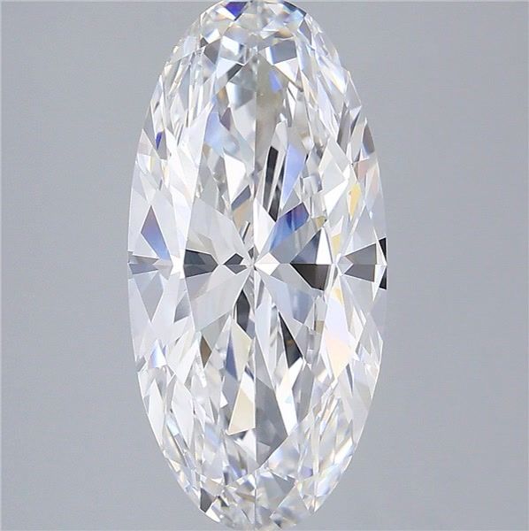 4.06 ct. oval Lab Grown Diamond front image