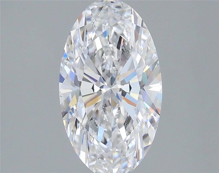 2.01 ct. oval Lab Grown Diamond front image