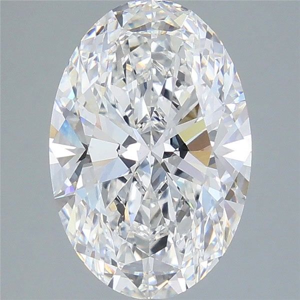 4.04 ct. oval Lab Grown Diamond front image