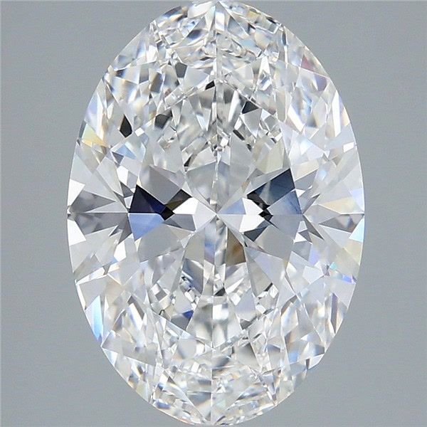 4.05 ct. oval Lab Grown Diamond front image