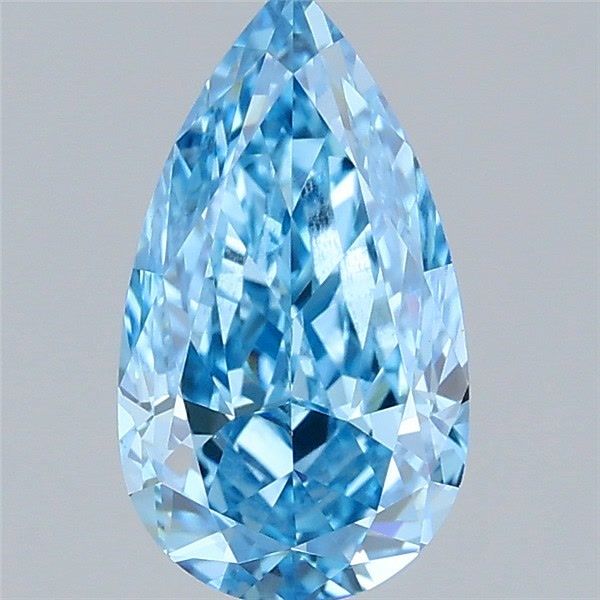 1.48 CT Fancy Vivid Blue PEAR