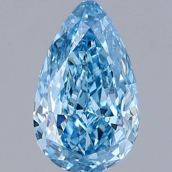 0.98 CT Fancy Vivid Blue PEAR