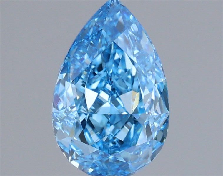 1.31 CT Fancy Vivid Blue PEAR