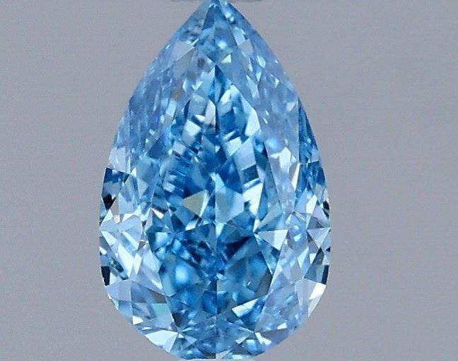 0.94 CT Fancy Vivid Blue PEAR