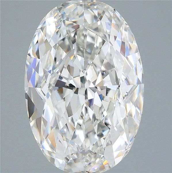 5.09 ct. oval Lab Grown Diamond front image