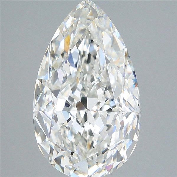 5.04 ct. pear Lab Grown Diamond front image