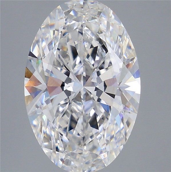 5.03 ct. oval Lab Grown Diamond front image
