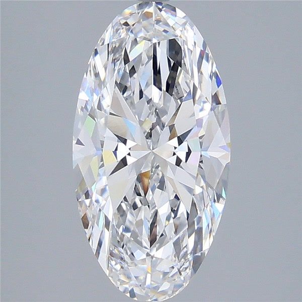 3.50 ct. oval Lab Grown Diamond front image