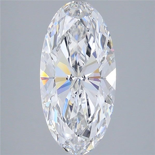 3.58 ct. oval Lab Grown Diamond front image