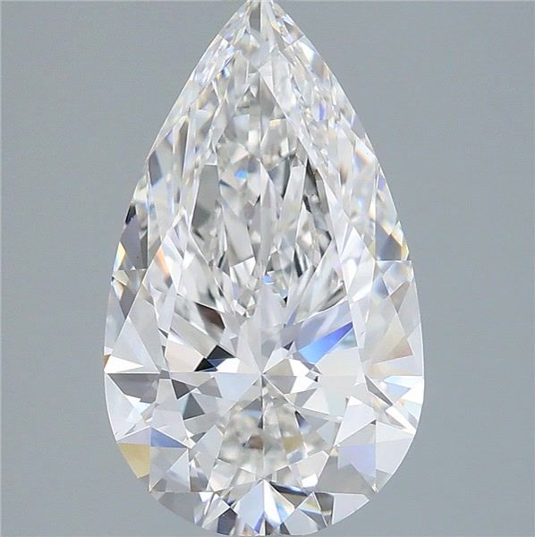 4.02 ct. pear Lab Grown Diamond front image