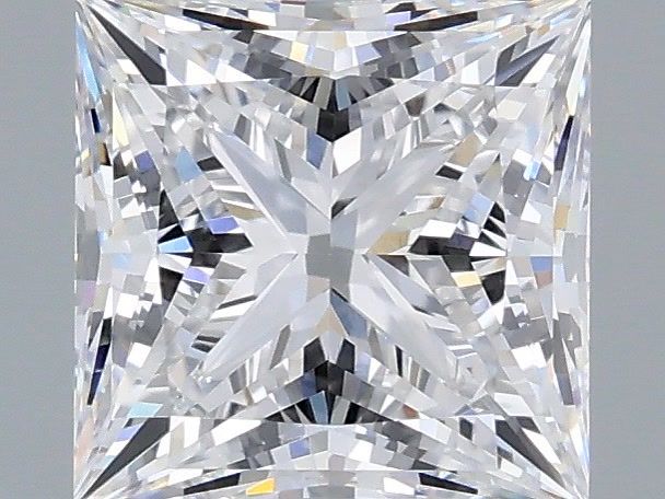 2.18 ct. princess Lab Grown Diamond front image