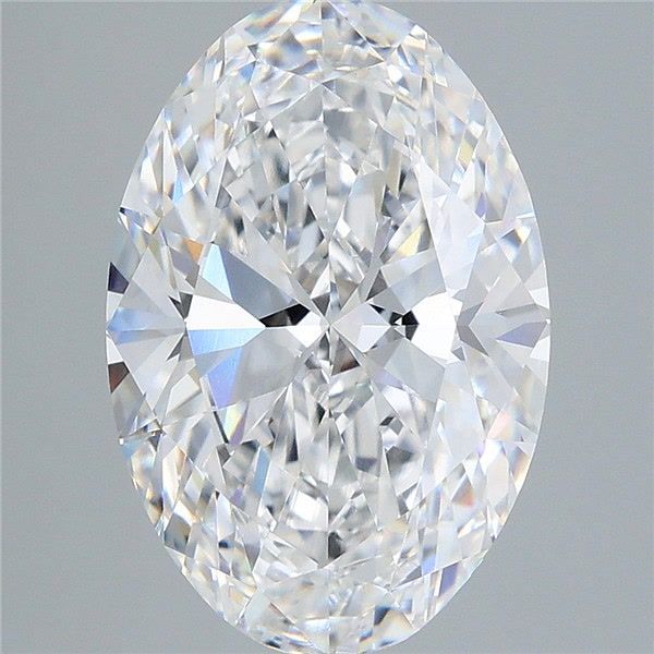 5.02 ct. oval Lab Grown Diamond front image