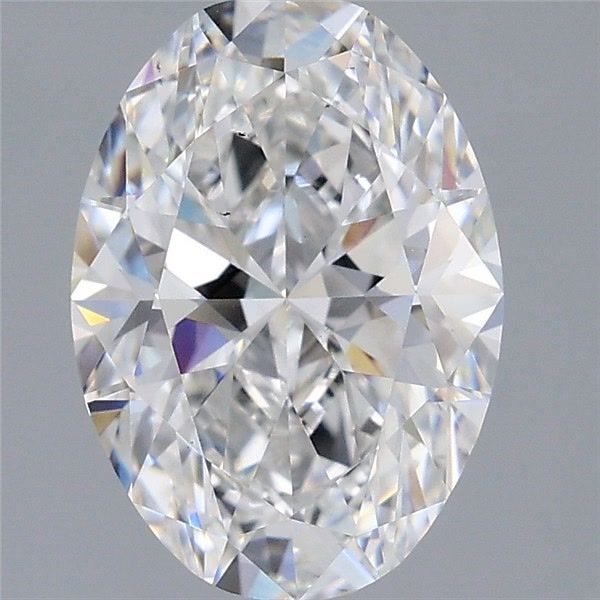 3.08 ct. oval Lab Grown Diamond front image