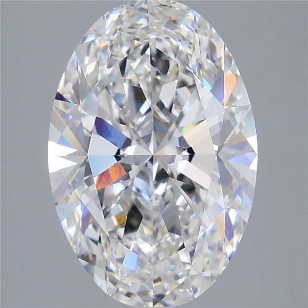 5.00 ct. oval Lab Grown Diamond front image