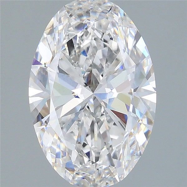 3.00 ct. oval Lab Grown Diamond front image