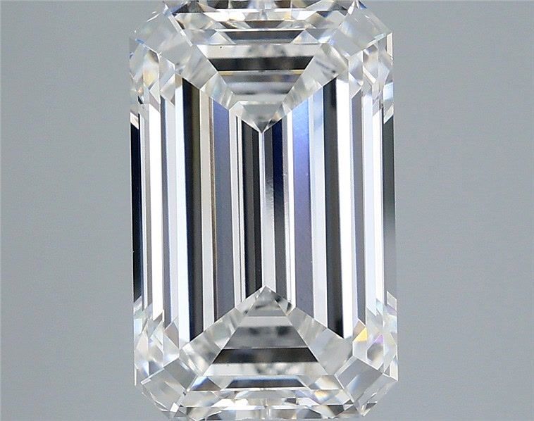 5.06 ct. emerald Lab Grown Diamond front image