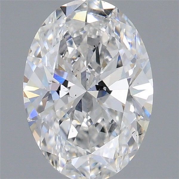 1.33 ct. oval Lab Grown Diamond front image