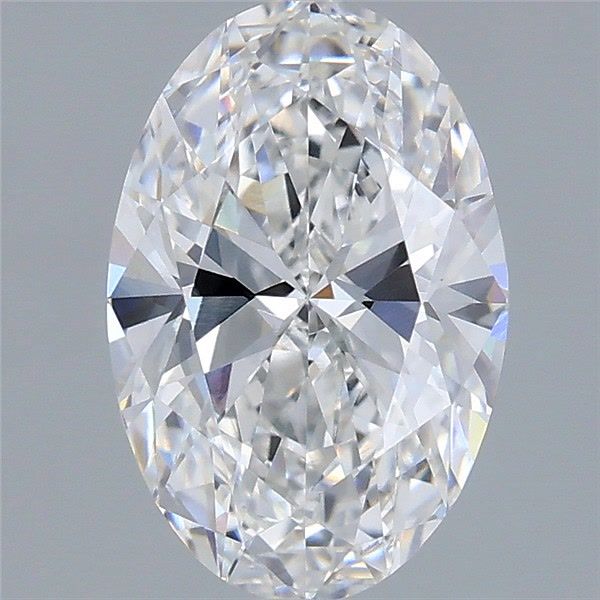 1.36 ct. oval Lab Grown Diamond front image