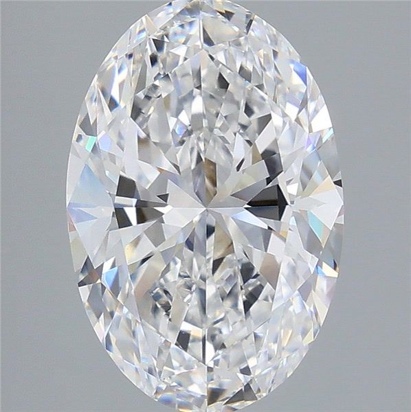 4.02 ct. oval Lab Grown Diamond front image