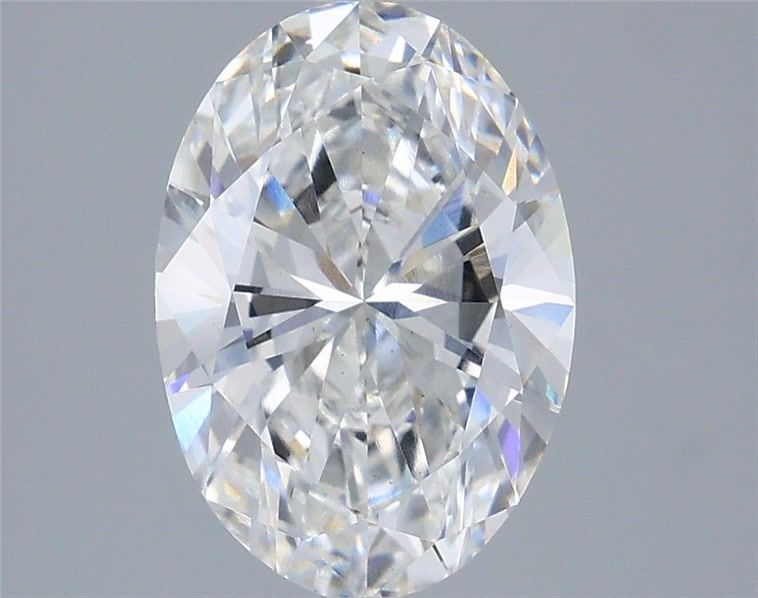 3.01 ct. oval Lab Grown Diamond front image