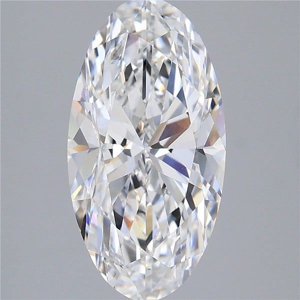 4.02 ct. oval Lab Grown Diamond front image