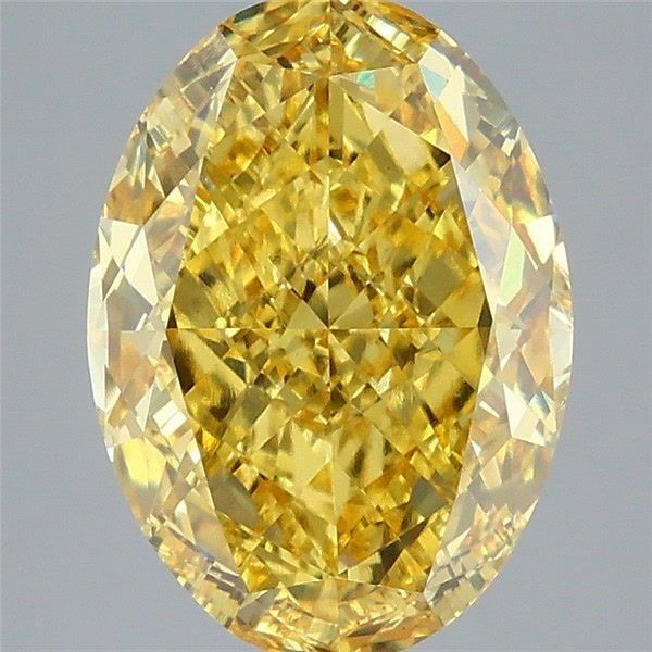 5.80 ct. oval Lab Grown Diamond front image