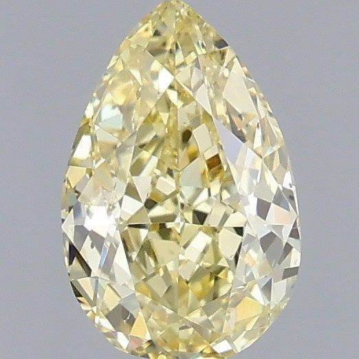 1.0 CT Fancy Yellow PEAR
