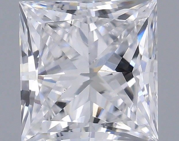 0.58 ct. princess Lab Grown Diamond front image