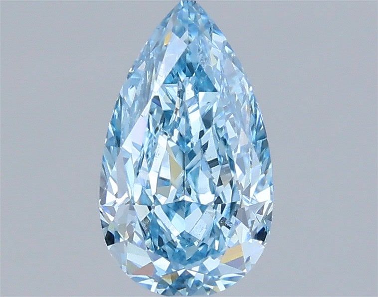 1.02 CT Fancy Vivid Blue PEAR
