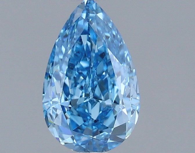 0.95 CT Fancy Vivid Blue PEAR