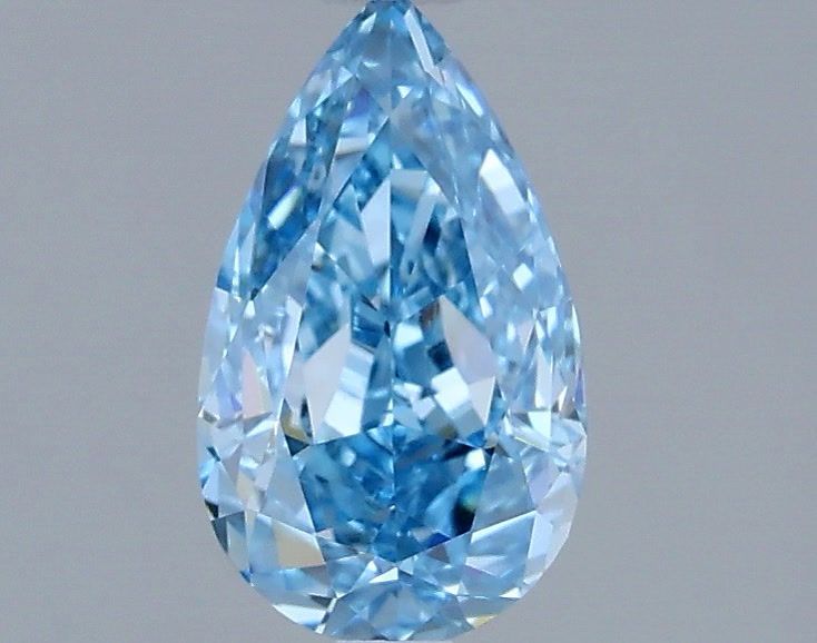 1.03 CT Fancy Vivid Blue PEAR