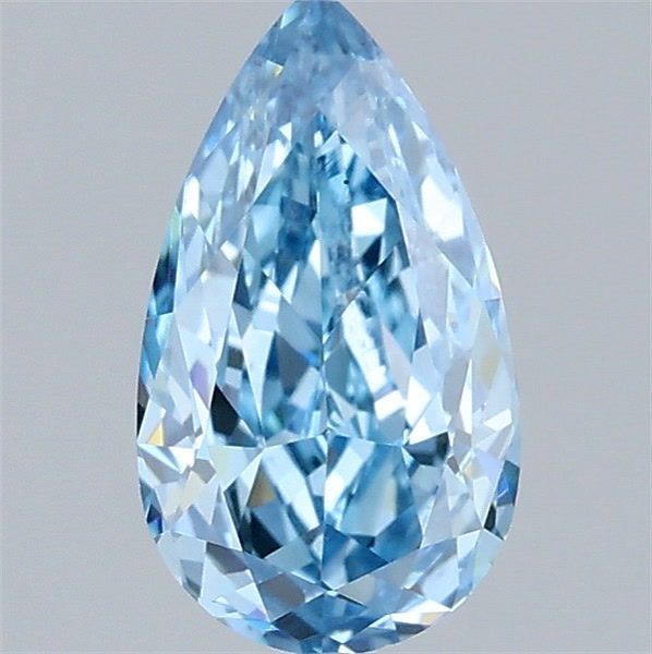 1.01 CT Fancy Vivid Blue PEAR