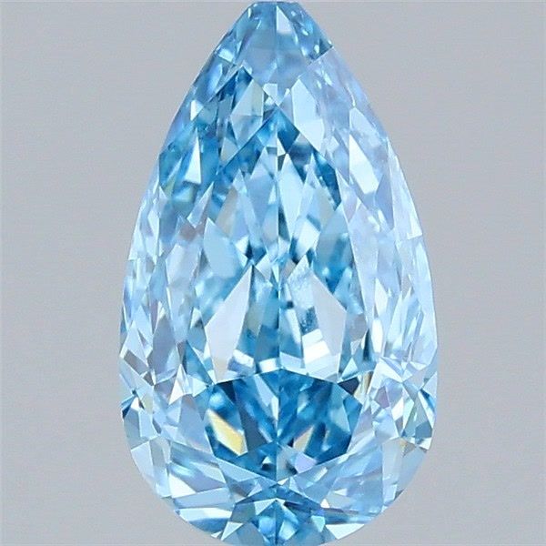 1.02 CT Fancy Vivid Blue PEAR