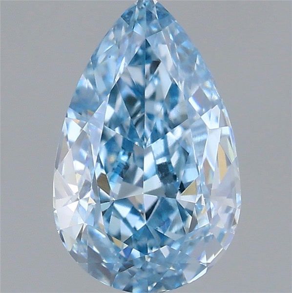 1.0 CT Fancy Vivid Blue PEAR