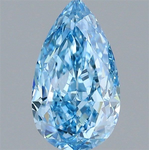 1.0 CT Fancy Vivid Blue PEAR