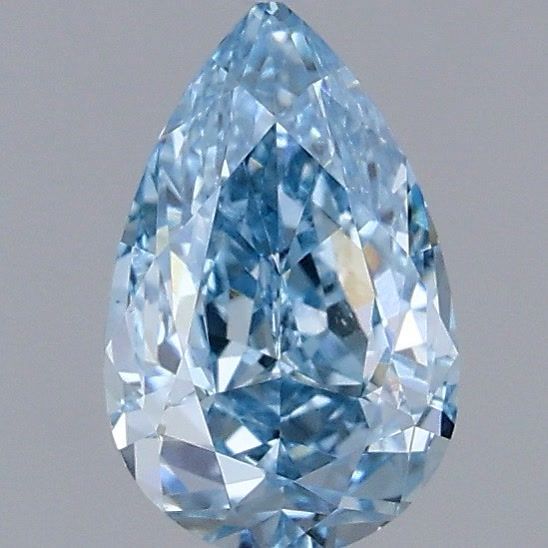 1.02 CT Fancy Vivid Blue PEAR