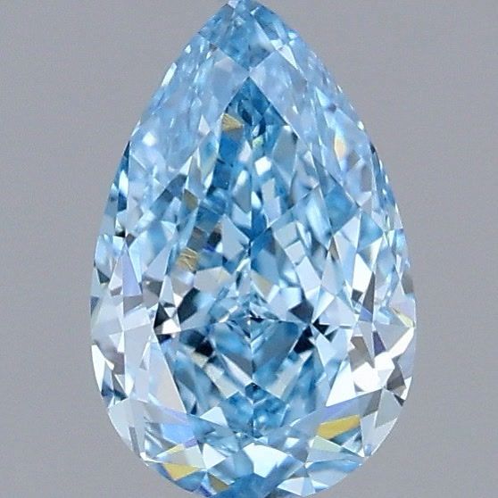 1.03 CT Fancy Vivid Blue PEAR