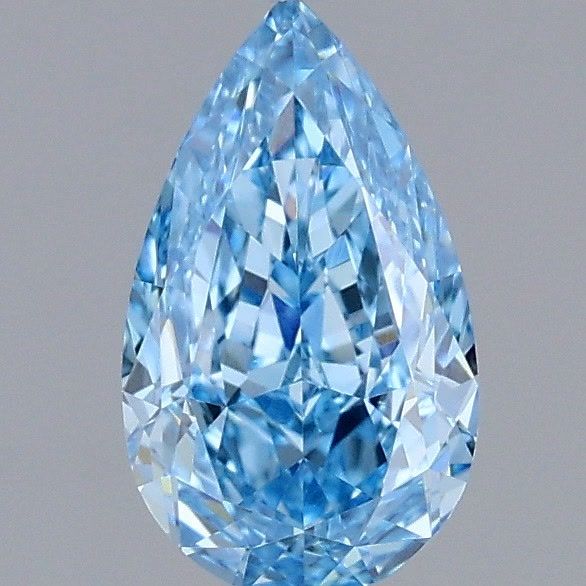 1.05 CT Fancy Vivid Blue PEAR