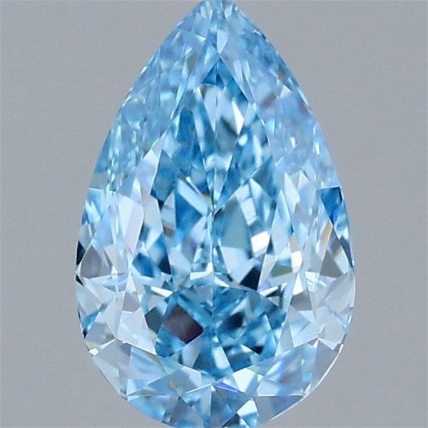 1.06 CT Fancy Vivid Blue PEAR