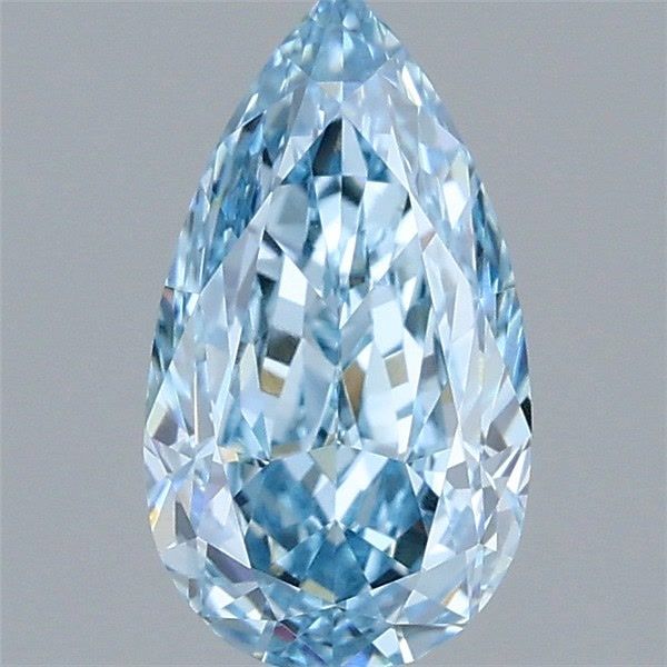 1.06 CT Fancy Vivid Blue PEAR