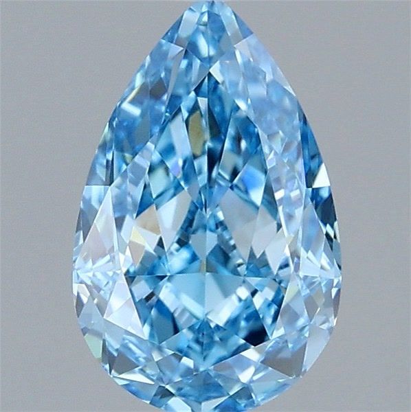 1.24 CT Fancy Vivid Blue PEAR