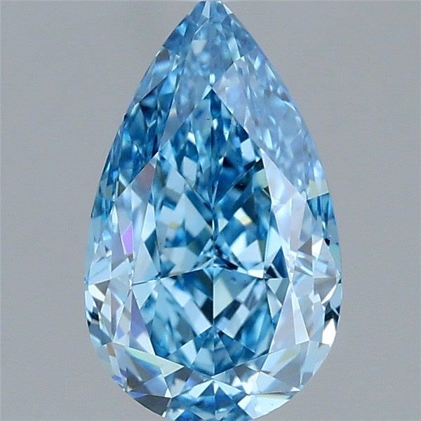 1.33 CT Fancy Vivid Blue PEAR