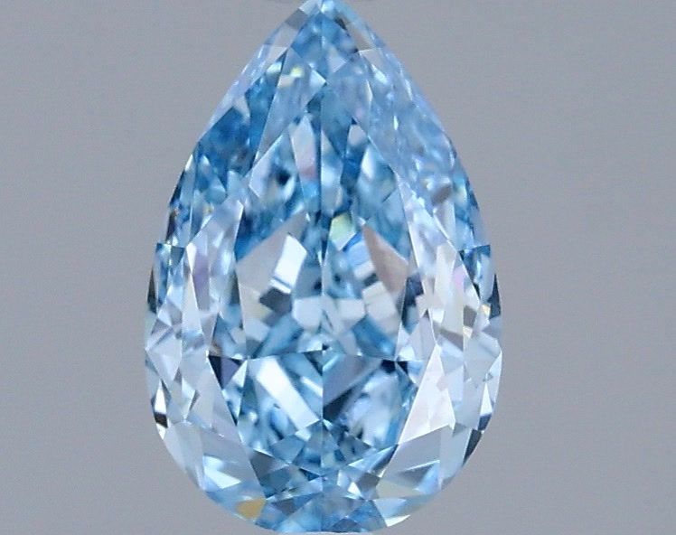 1.46 CT Fancy Vivid Blue PEAR