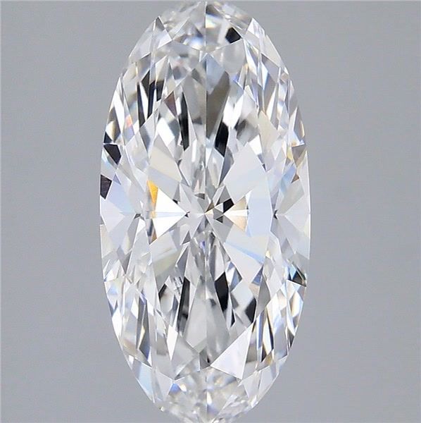 3.09 ct. oval Lab Grown Diamond front image